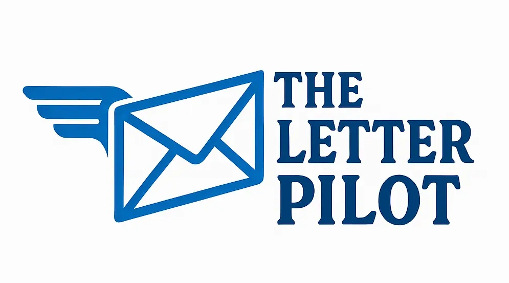 Send mail online with The Letter Pilot recipe cards and envelopes